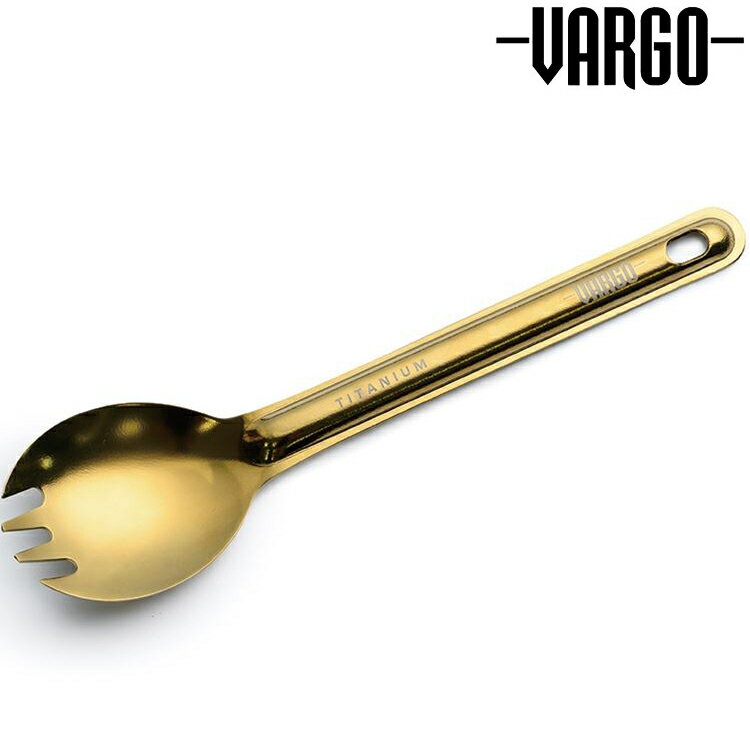 Vargo Titanium Spork ULV 超輕量純鈦湯叉 VT214 黃色