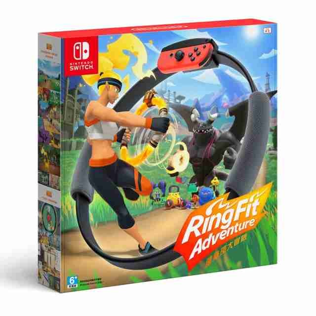 【AS電玩】原廠 現貨 Switch Ring-Con健身環 控制器 任天堂原廠公司貨 健身環大冒險 無遊戲軟體