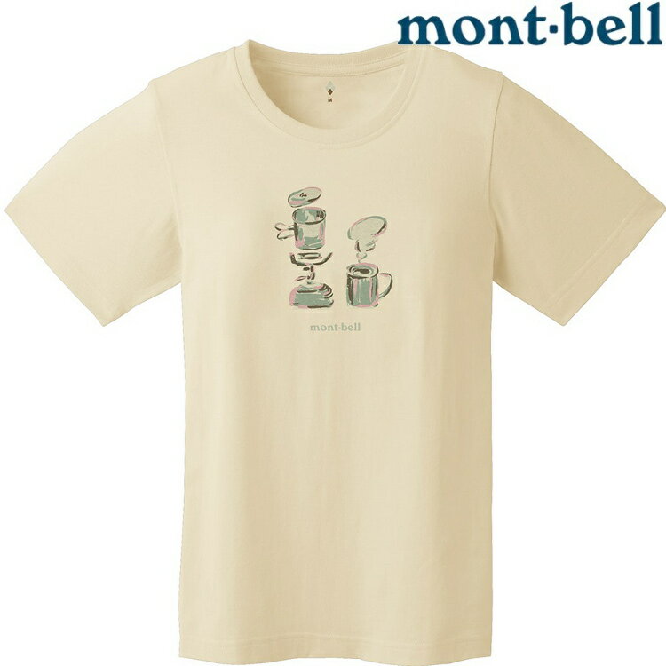 Mont-Bell Wickron 女款 排汗衣 1114856 Coffee Break IV 象牙白