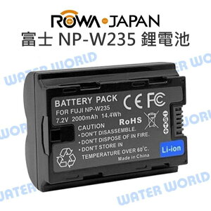 樂華 ROWA 富士 Fujifilm NP-W235 W235 電池 鋰電池 XT4【一年保固【中壢NOVA-水世界】【跨店APP下單最高20%點數回饋】