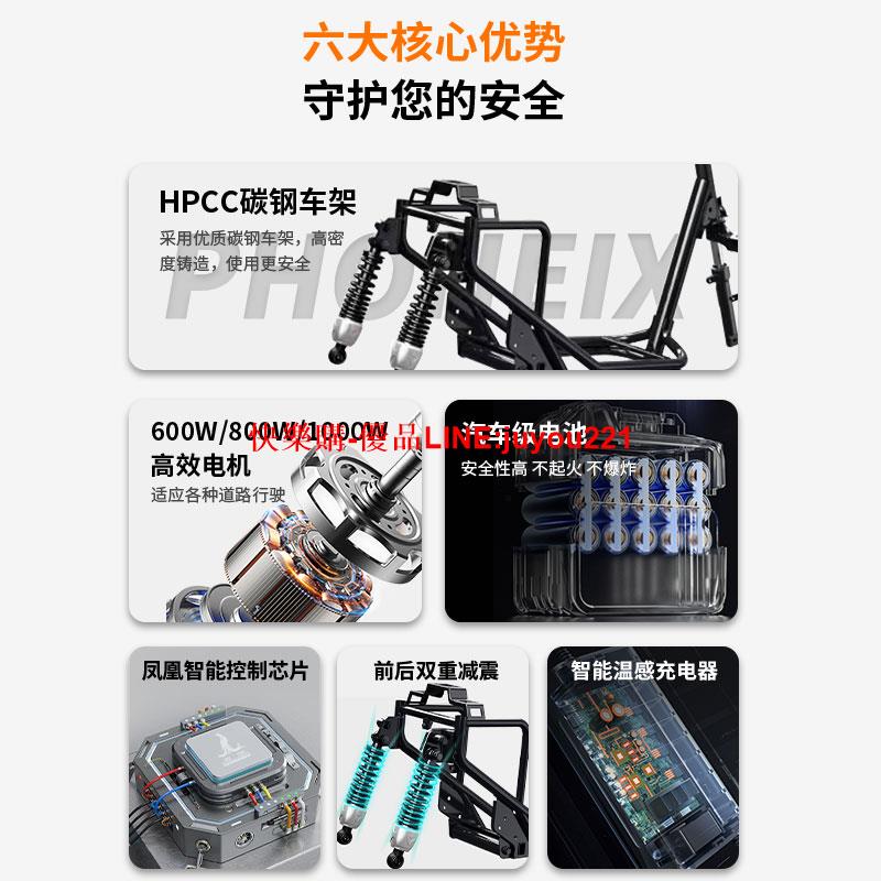 鳳凰鳳奇丨電動三輪車家用小型帶棚小巴士老人接送孩子代步電瓶車