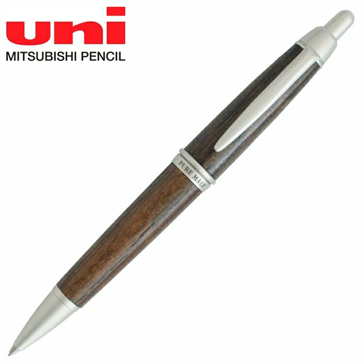 耀您館★日本UNI橡木自動鉛筆M5-1015 PURE MALT百年橡木自動鉛筆0.5mm木頭自動鉛筆復古橡木桶材自動筆