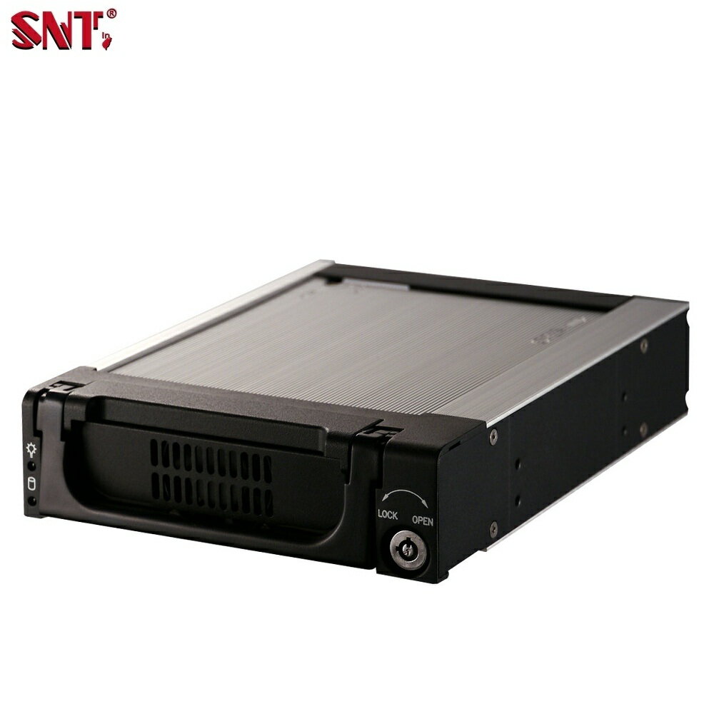 SNT 3.5吋SAS/SATA硬碟抽取盒-富廉網