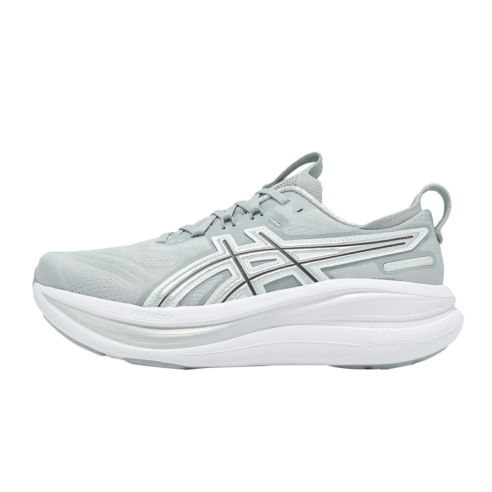 Asics 亞瑟士 慢跑鞋 Gel-Nimbus 28 ATC 男鞋 灰 銀 復古系列 緩震 1011C222020