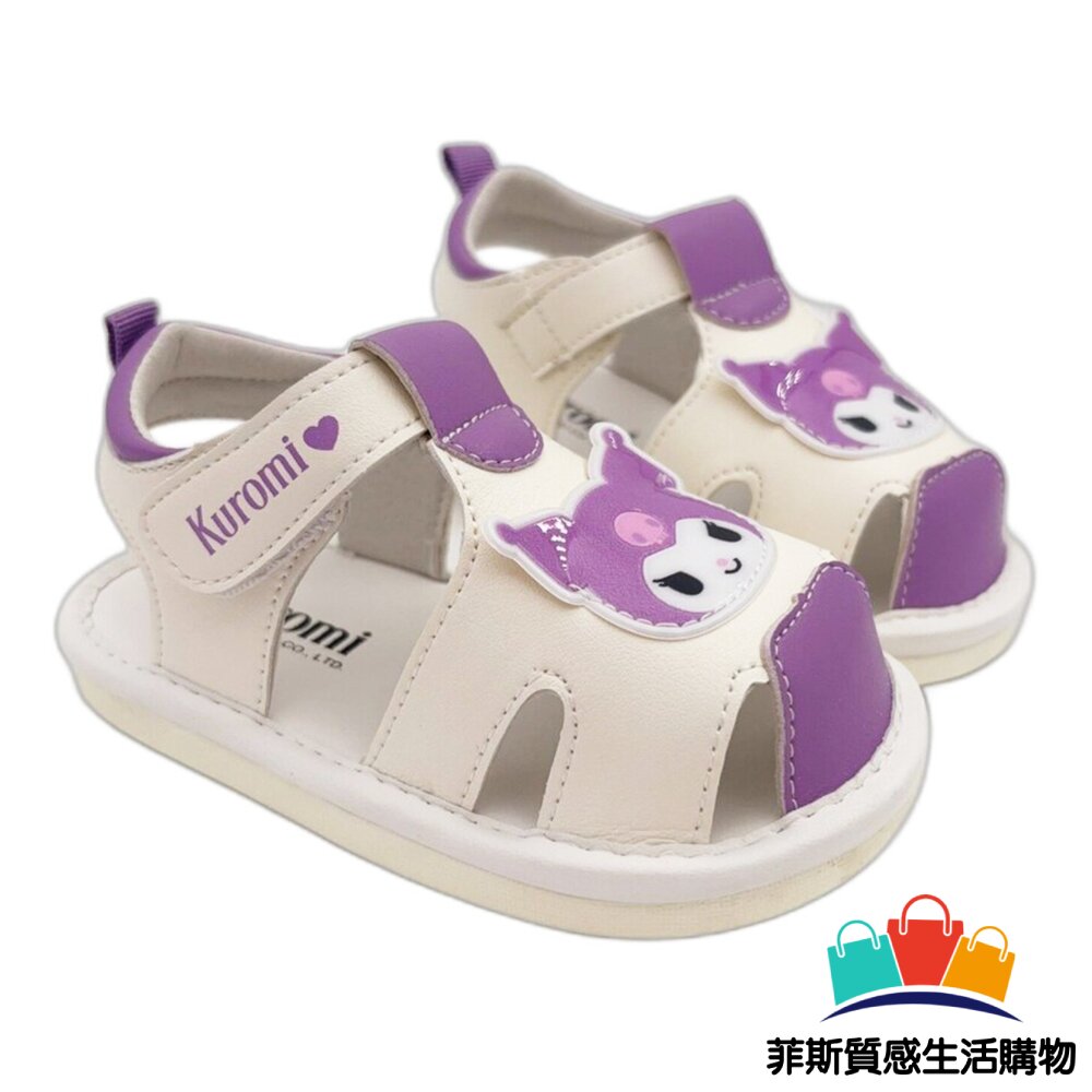 庫洛米女小童嗶嗶鞋 - 寶寶鞋 酷洛米 嗶嗶鞋 嬰幼童鞋 SANRIO 嗶嗶涼鞋 護趾涼鞋 庫洛米 三麗鷗童鞋 女童鞋 小童鞋 酷洛米童鞋 寶寶涼鞋 庫洛米童鞋 三麗鷗 涼鞋 女小童