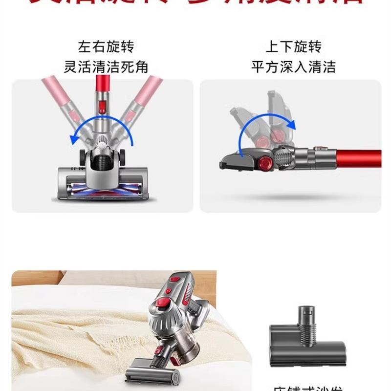 吸塵器 無線吸塵器 110V伏220v無線吸塵器充電家用強力功率大吸力除蟎臺灣香港美英規 可開發票