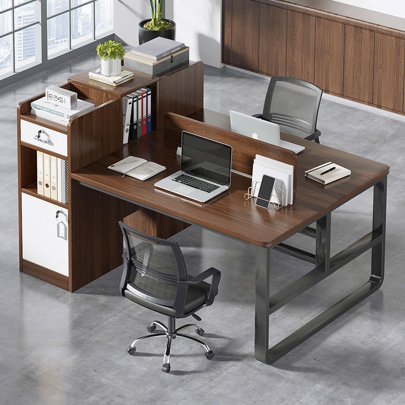辦公電腦桌職員屏風工作位辦公室辦公桌簡約現代書桌簡易會議桌子
