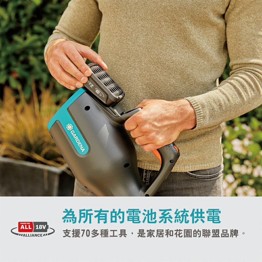 【GARDENA 景觀園藝】 鋰電吹葉機PowerJet 18V P4A 14890 6 【GARDENA 景觀園藝】 鋰電吹葉機PowerJet 18V P4A 14890 6