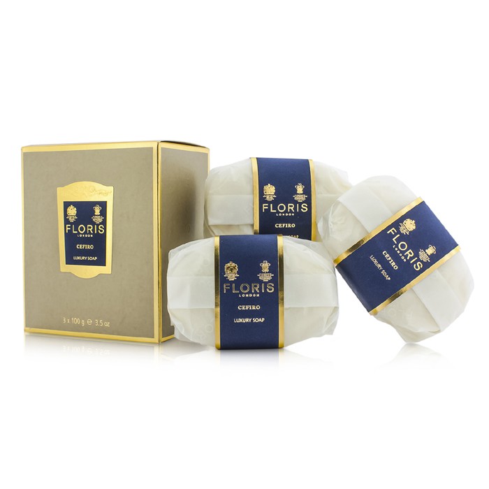 Floris 御藏香氛 微風徐來香皂 Cefiro Luxury Soap  3x100g/3.5oz