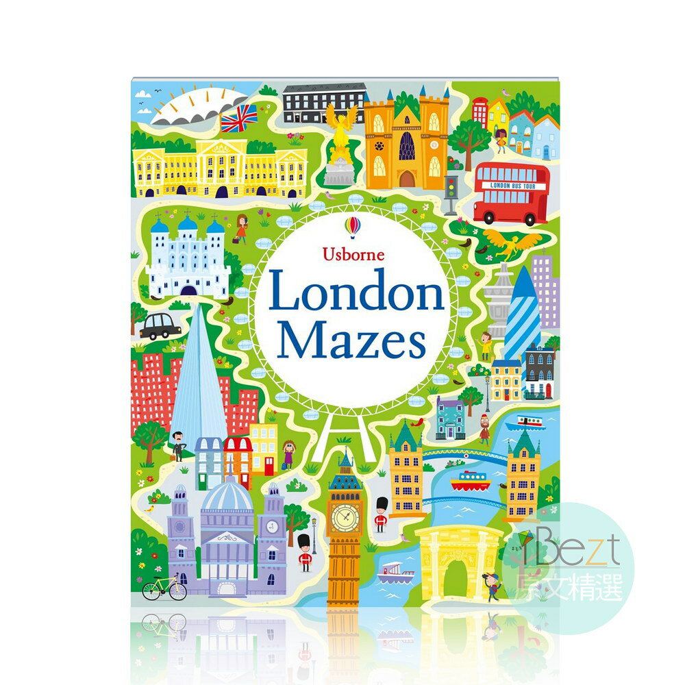 Usborne London Mazes | 外文 | 迷宮 | 繪本 | Usborne 0