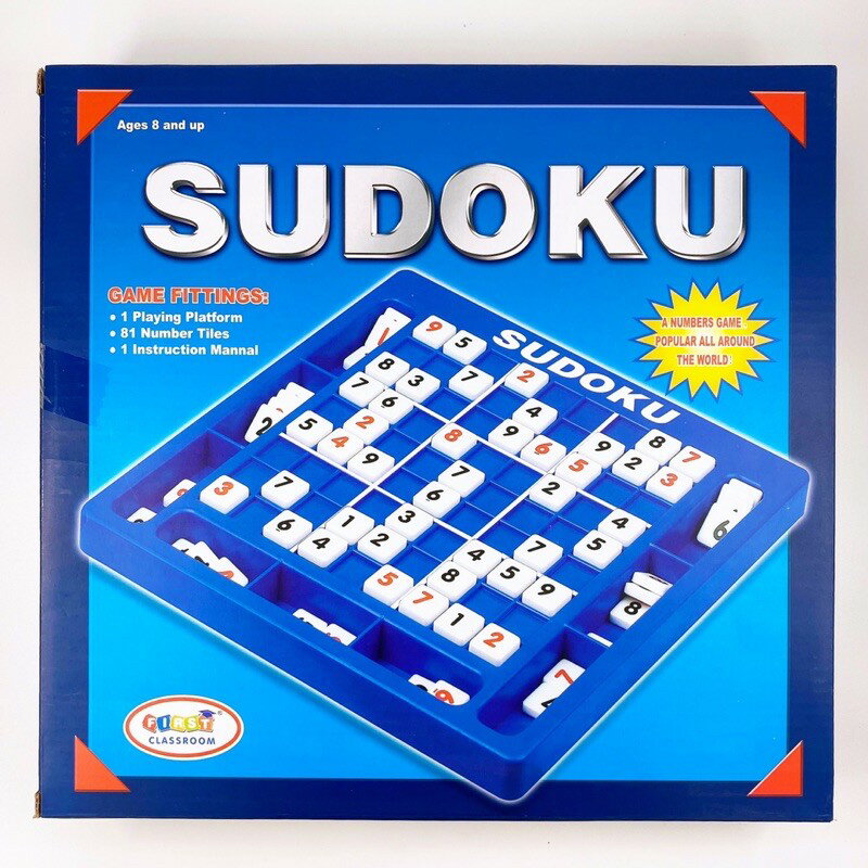 媽媽買 數獨遊戲 數獨 數字九宮格棋盤(桌遊)大