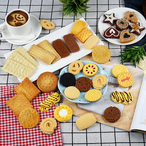 仿真餅干模型蘇打餅奧利奧曲奇假零食物食品道具攝影擺設裝飾道具
