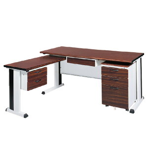 【 IS空間美學】BKD150L秘書桌(整組)(2023-B-188-2) 辦公桌/職員桌/辦公家具/電腦桌