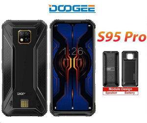 道格 doogee S95 Pro 三防手機 8+128GB 高配版 含音箱/電源擴充套件 IP68/69K 軍規【樂天APP下單9%點數回饋】
