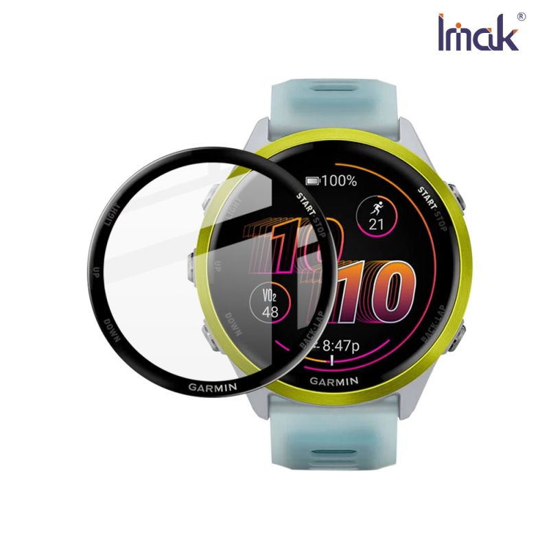 手錶保護貼 Imak 艾美克 GARMIN Forerunner 570 47mm 手錶保護膜 保護貼 手表保護貼【愛瘋潮】