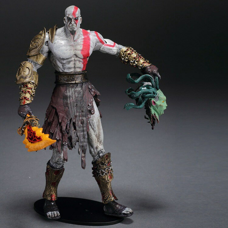 戰神 NECA 提頭戰神 奎爺 奎托斯 刀火版 關節可動