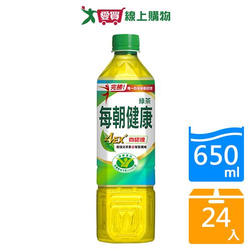 御茶園每朝綠茶 650mlx24入/箱【愛買】