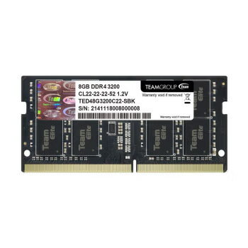 十銓科技ELITE 筆記本DDR4記憶體條普3200 8G C22 1.2V DDR4 3200【Snowbelle優選】