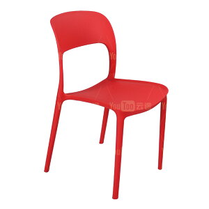 塑料餐椅 北歐時尚塑料座椅 靠背椅 休閒椅子