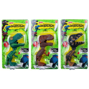 【玩具兄妹】現貨! 手按恐龍 恐龍玩具 侏儸紀世界 暴龍玩具 小朋友最愛 按壓恐龍 手動恐龍