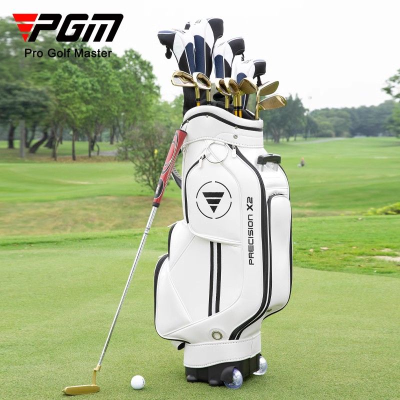 臺灣公司貨 免運 高爾夫球用品 golf裝備 球桿包 練習器 高爾夫球包男女帶拉桿滑輪球包輕便防水標準球包袋golf球桿包