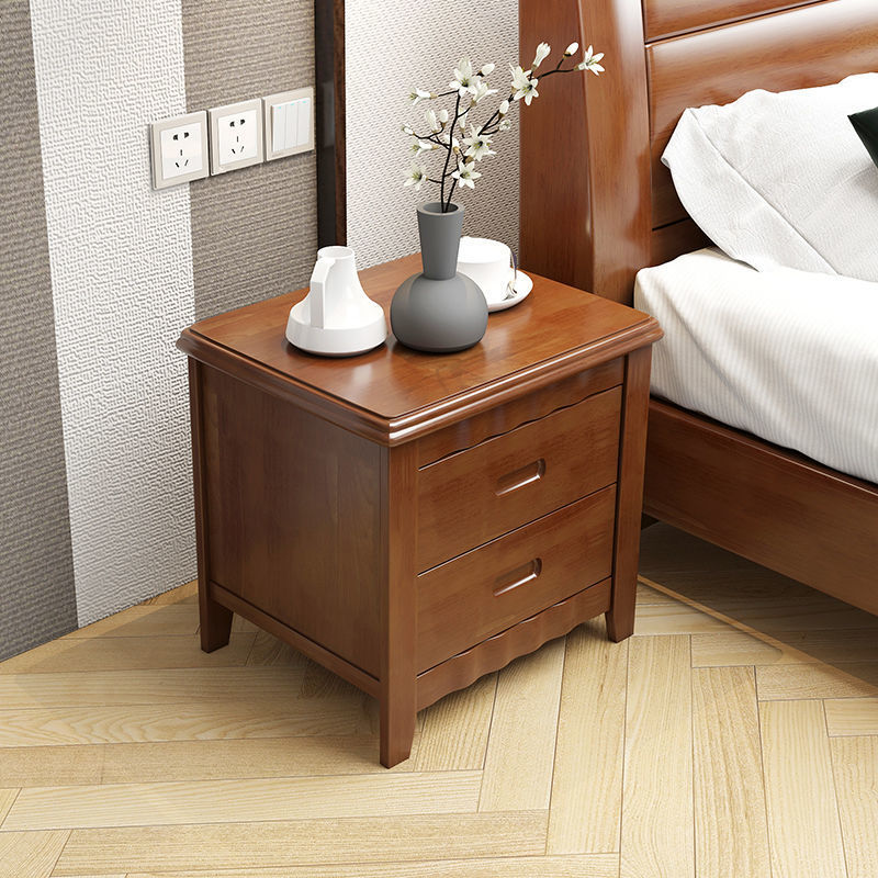 床頭櫃 床頭實木迷你小型床頭收納臥室床邊極簡免安裝