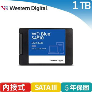 【最高22%回饋 5000點】 WD 威騰 藍標 SA510 1TB 2.5吋 SATAⅢ SSD固態硬碟