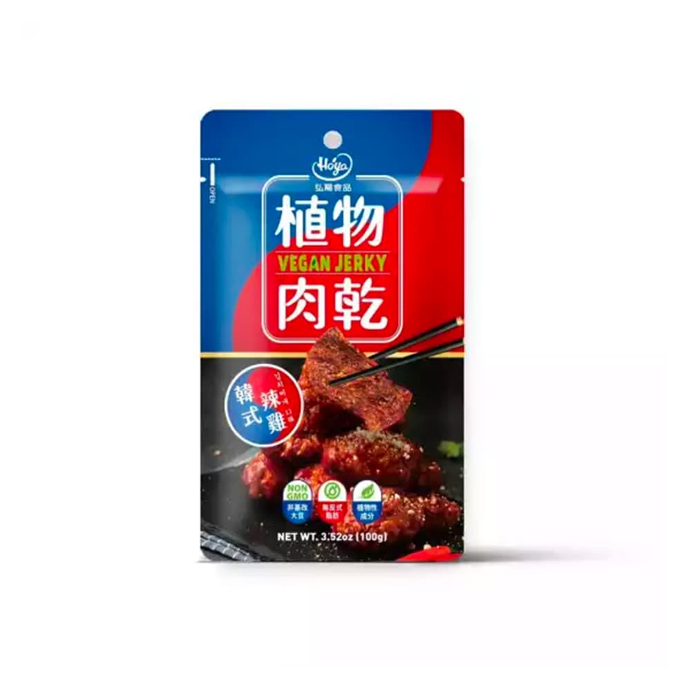 HOYA 植物肉乾-韓式辣雞風味 (50g/包)【杏一】