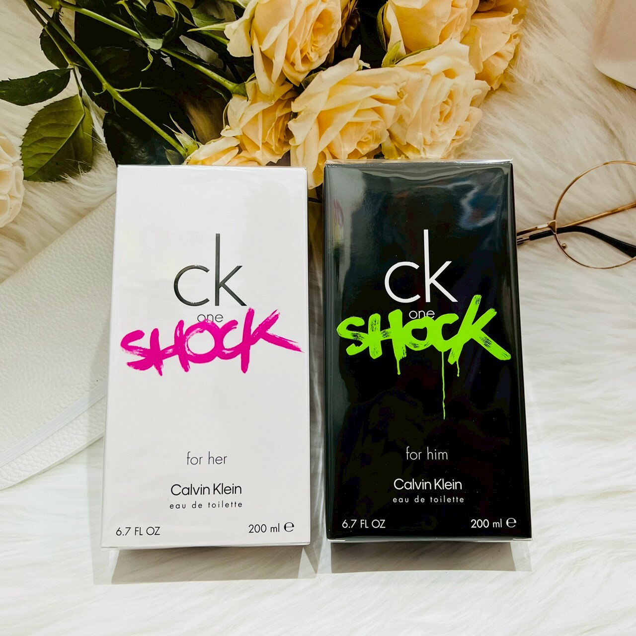 CK one SHOCK for him 男性淡香水/for her 女性淡香水200ml | 日韓小潼
