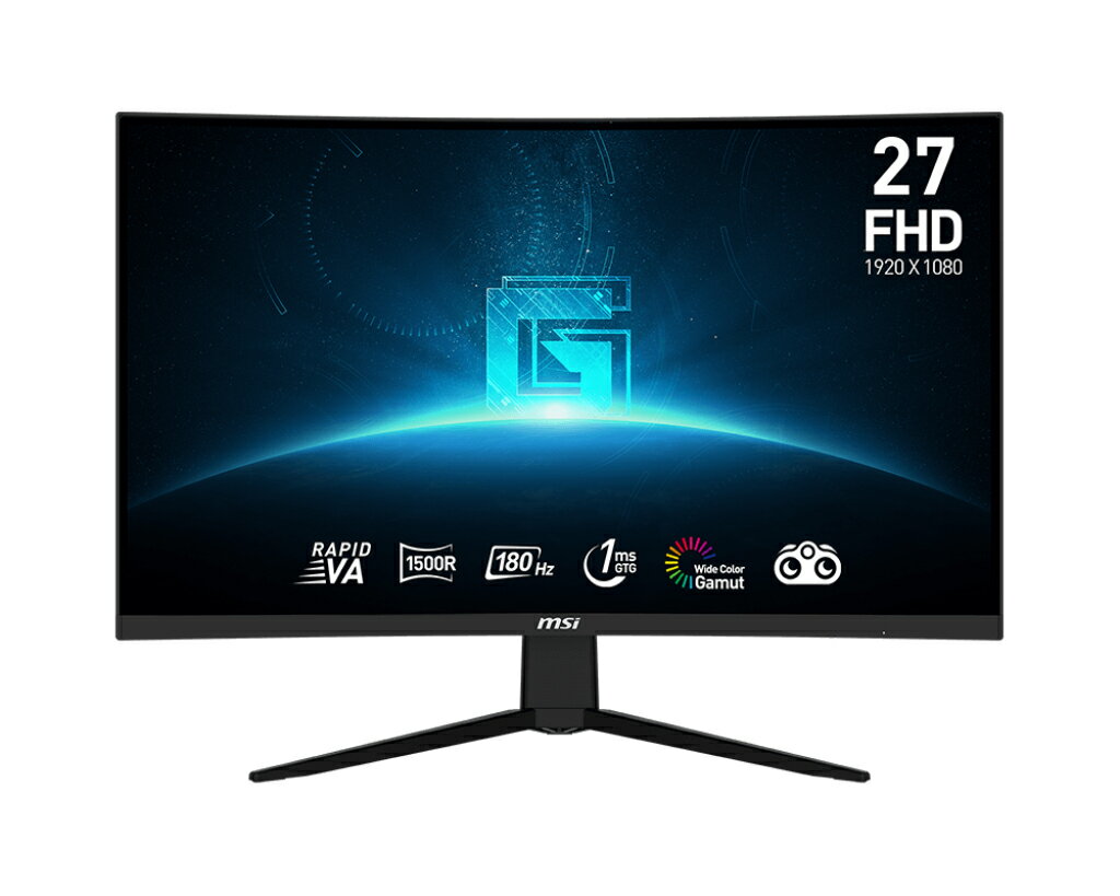 MSI 微星 G27C3F 27吋 曲面螢幕 VA 180Hz 電腦螢幕 液晶螢幕