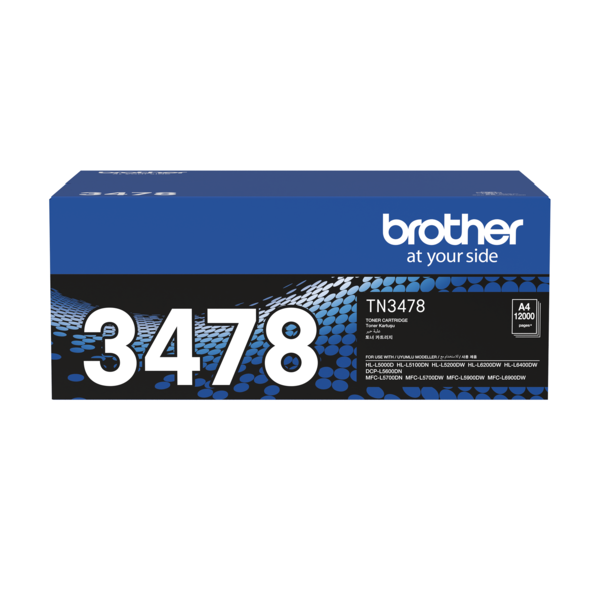 BROTHER TN-3478原廠黑色超高容量碳粉匣 適用:HL-L5100DN/MFC-L5700DN/L5900DW