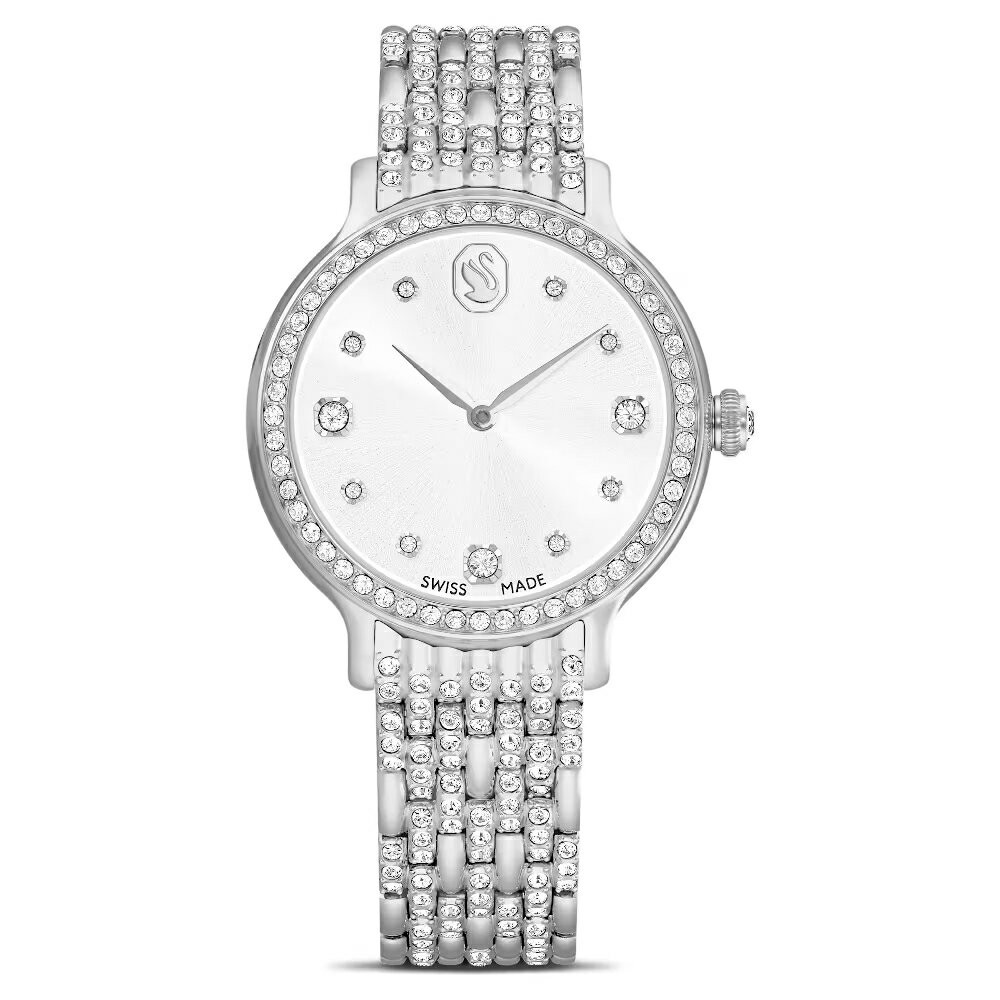 SWAROVSKI施華洛世奇 Imber 5693634 璀璨水晶腕錶 銀色 31 x 31mm｜樂天全館特惠中★指定刷卡回饋10%