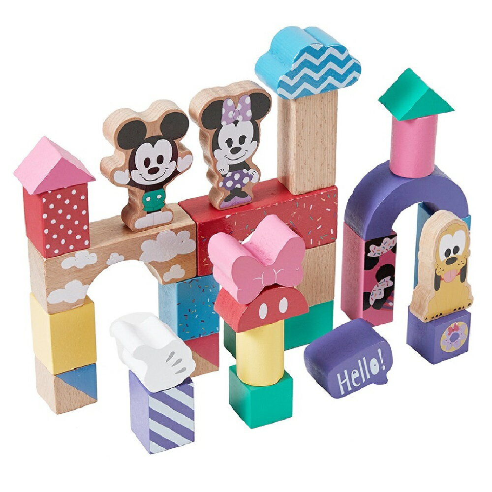 《Disney 迪士尼》迪士尼系列經典房屋積木 東喬精品百貨