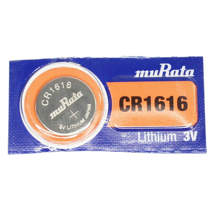Murata水銀電池CR1616 鈕扣電池 手錶電池 鋰錳電池【GQ360】 123便利屋