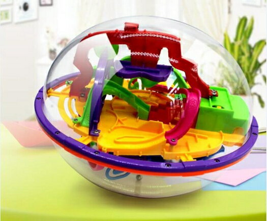 (免運)迷宮魔方3D立體魔幻球走珠早教智力解幼兒童益智玩具YYJ