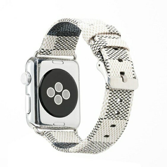 錶帶適用apple watch皮帶蘋果手錶皮細錶帶iwatch1/2/3女生款38/42 全館免運