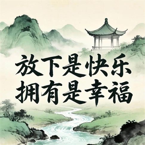【有聲書】放下是快乐 拥有是幸福 0