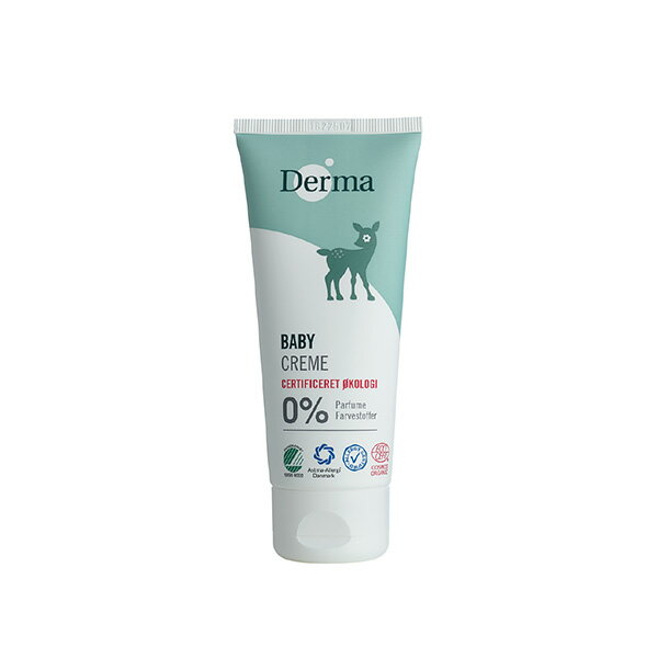 Derma 丹麥德瑪 寶寶有機滋潤護膚霜旅行號100ml【悅兒園婦幼生活館】