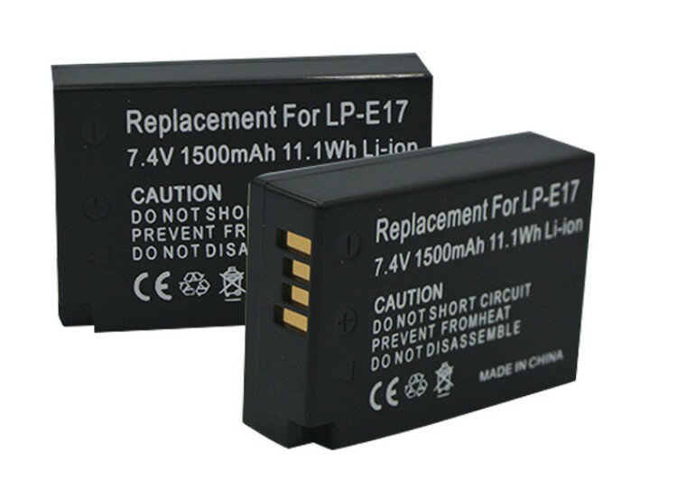 iamuu適用佳能LP-E17電池 EOS M3 750D 760D單反相機攝像機鋰電池