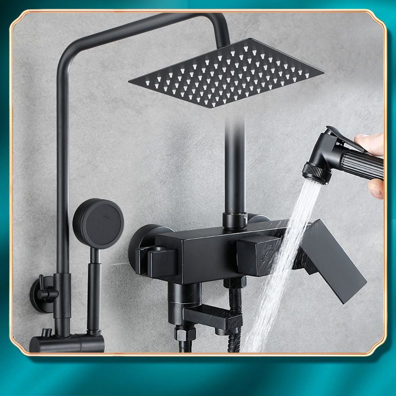 淋浴花灑套裝 家用浴室全銅恒溫淋浴器淋雨花灑噴頭套裝