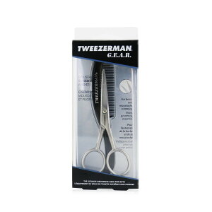 微之魅 Tweezerman - G.E.A.R. 男士鬍鬚剪刀及造型梳
