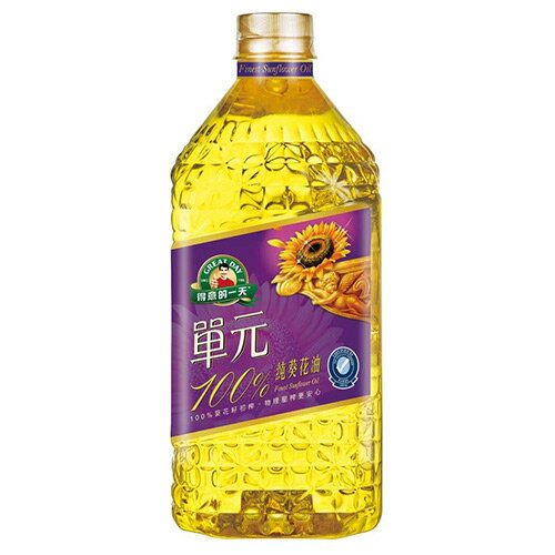 得意的一天單元葵花油2.4L【愛買】