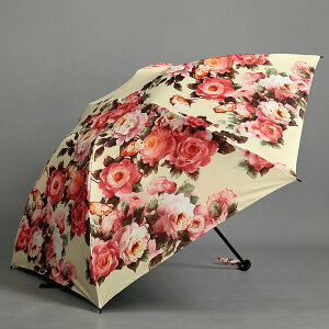 浮羽輕量傘 三折疊169克鉛筆傘黑膠遮陽傘復古碎花便攜夏天晴雨傘