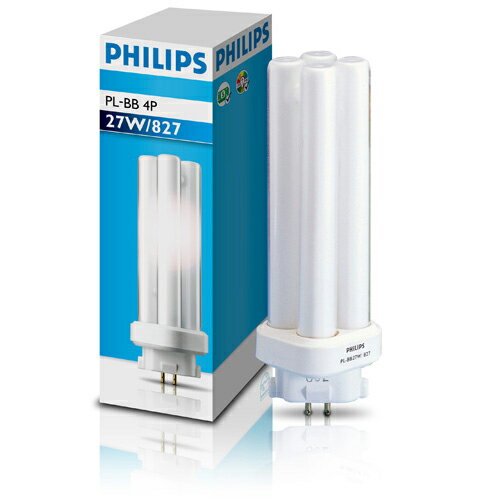 Philips飛利浦PL-BB 燈管27W黃光【愛買】