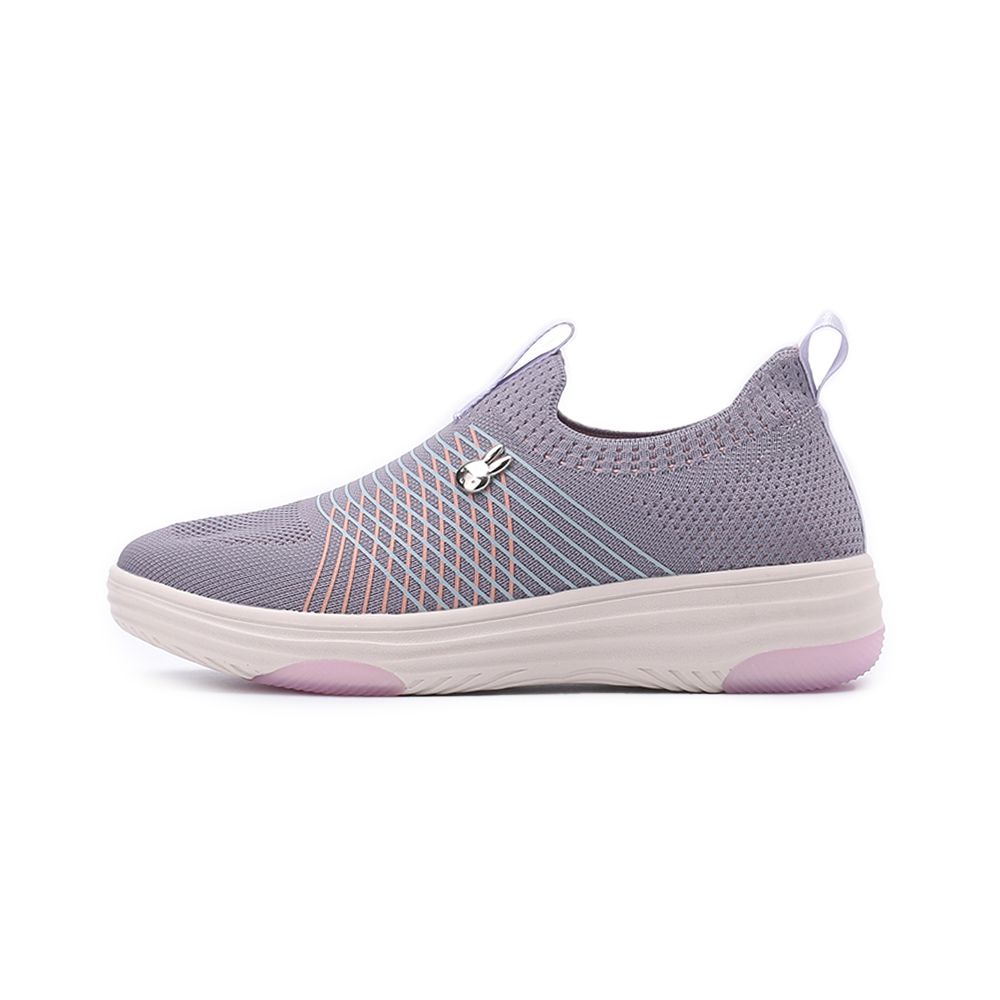 MIFFY 線條輕量休閒鞋 紫 女鞋
