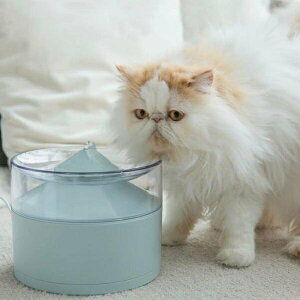 『台灣x現貨秒出』高顏值雪山雙重過濾貓狗寵物靜音流動水自動飲水機