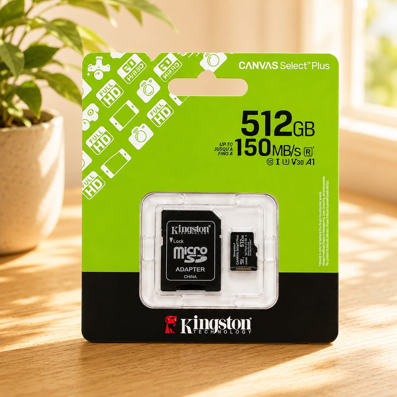 【中壢-水世界】Kingston 金士頓 MICRO【V30 512G 讀取150MB/s】TF U3 A1 台灣製