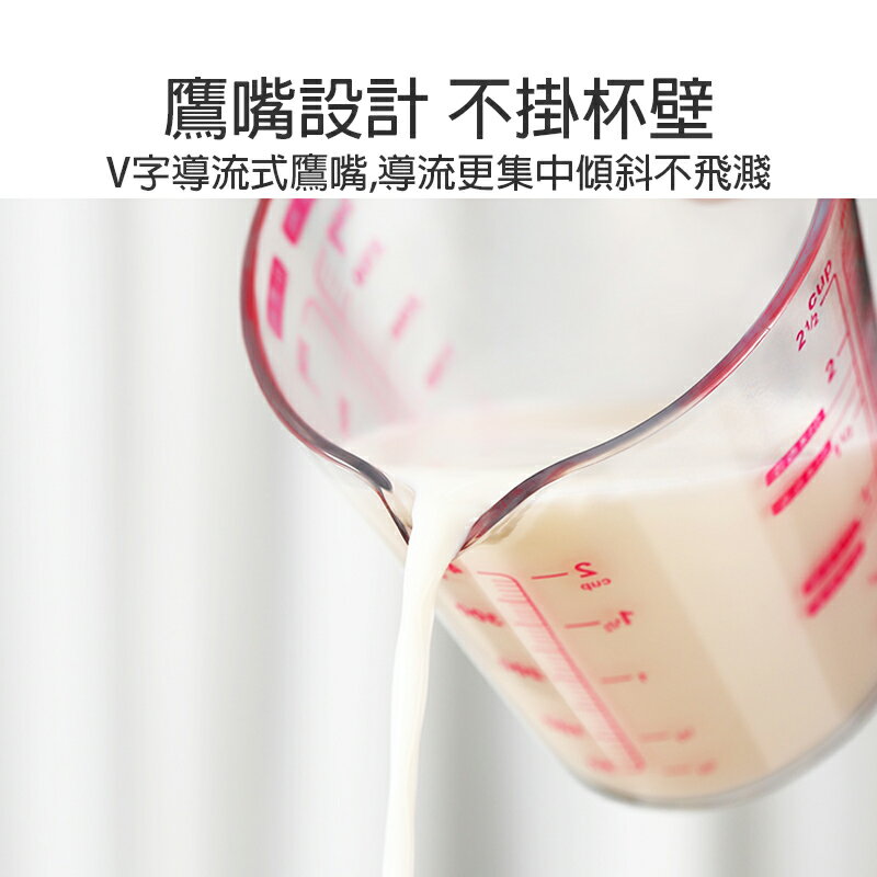透明量杯【K067】臺灣出貨 250ml 500ml 刻度量杯 烘焙工具 烘焙量杯 透明 耐熱 多功能量杯 量杯