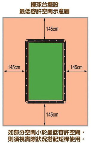 Chanson 強生撞球台 3501S 花式撞球檯【大自在運動休閒精品店】 2