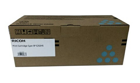 RICOH 407721 SP C252HSCT原廠藍色高容量碳粉匣 適用:SP C252SF